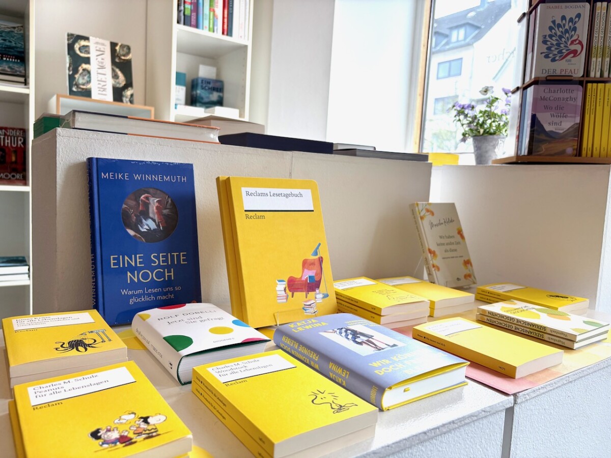 Große Auswahl an Büchern in der Buchhandlung Kiel